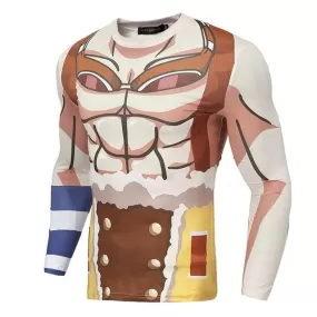 One Piece Compression 'Usopp' Long Sleeve Rashguard