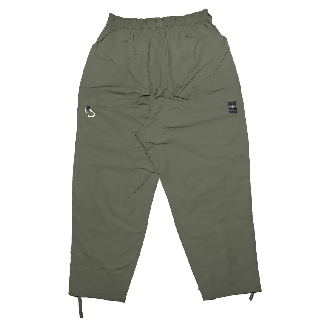 OPEN DIALOGUE OPEN DIALOGUE X WILDTHINGS KNEE PLEATED CARGO PANTS-GREY