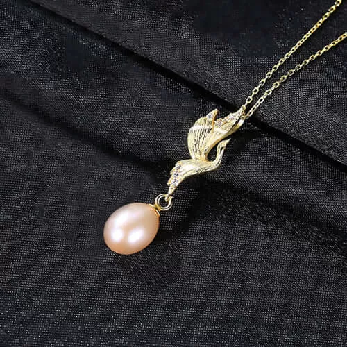 Phoenix add a Pearl Necklace for Woman with s925 Chain