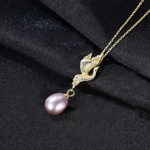 Phoenix add a Pearl Necklace for Woman with s925 Chain