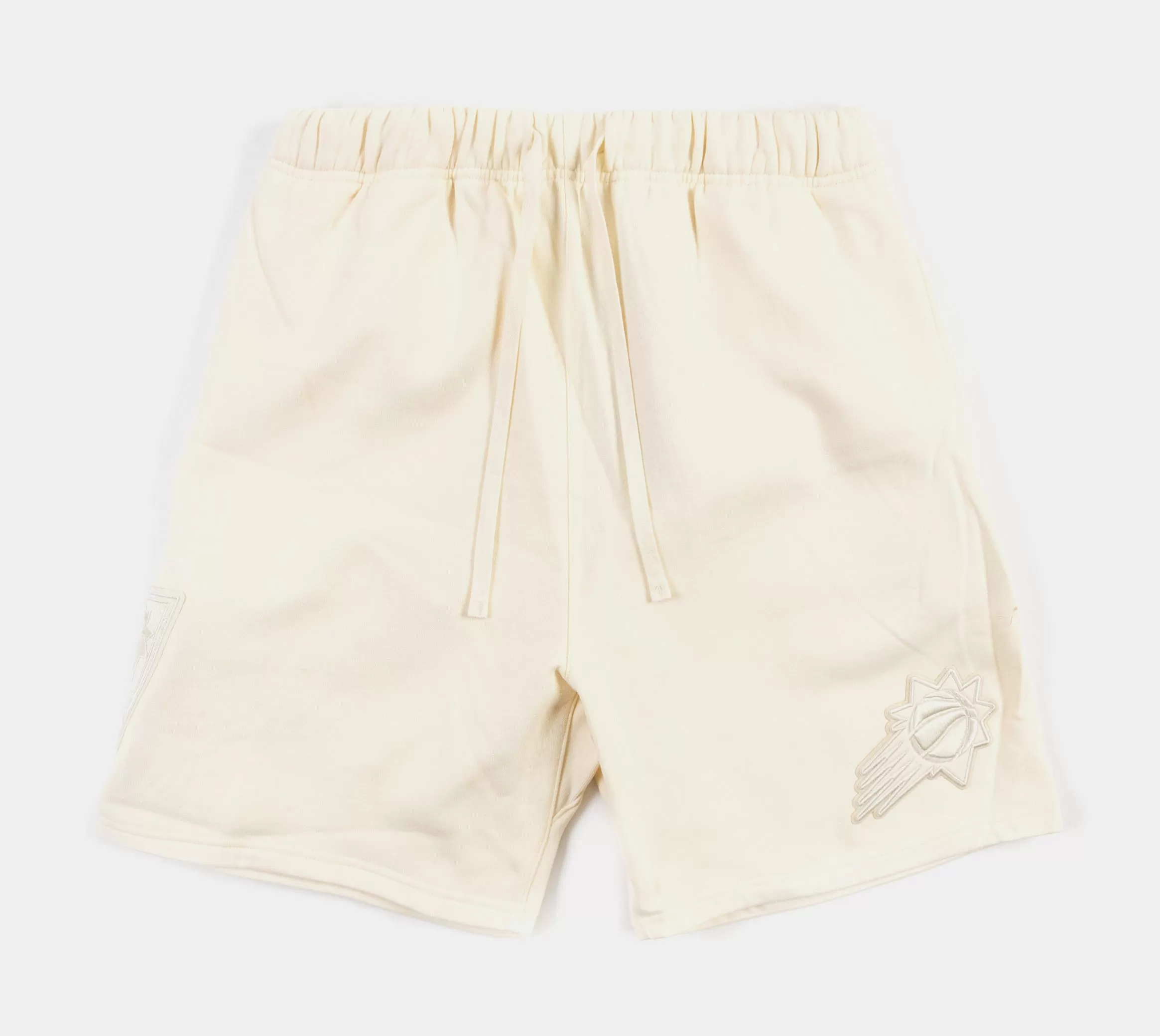 Phoenix Suns Fleece Mens Shorts (Beige)