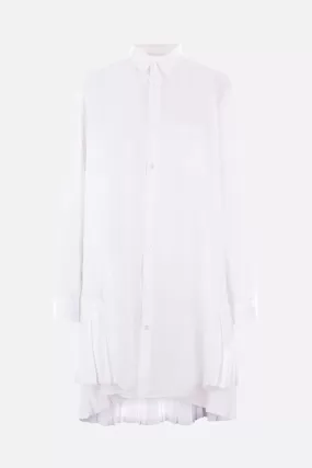 poplin oversized shirt