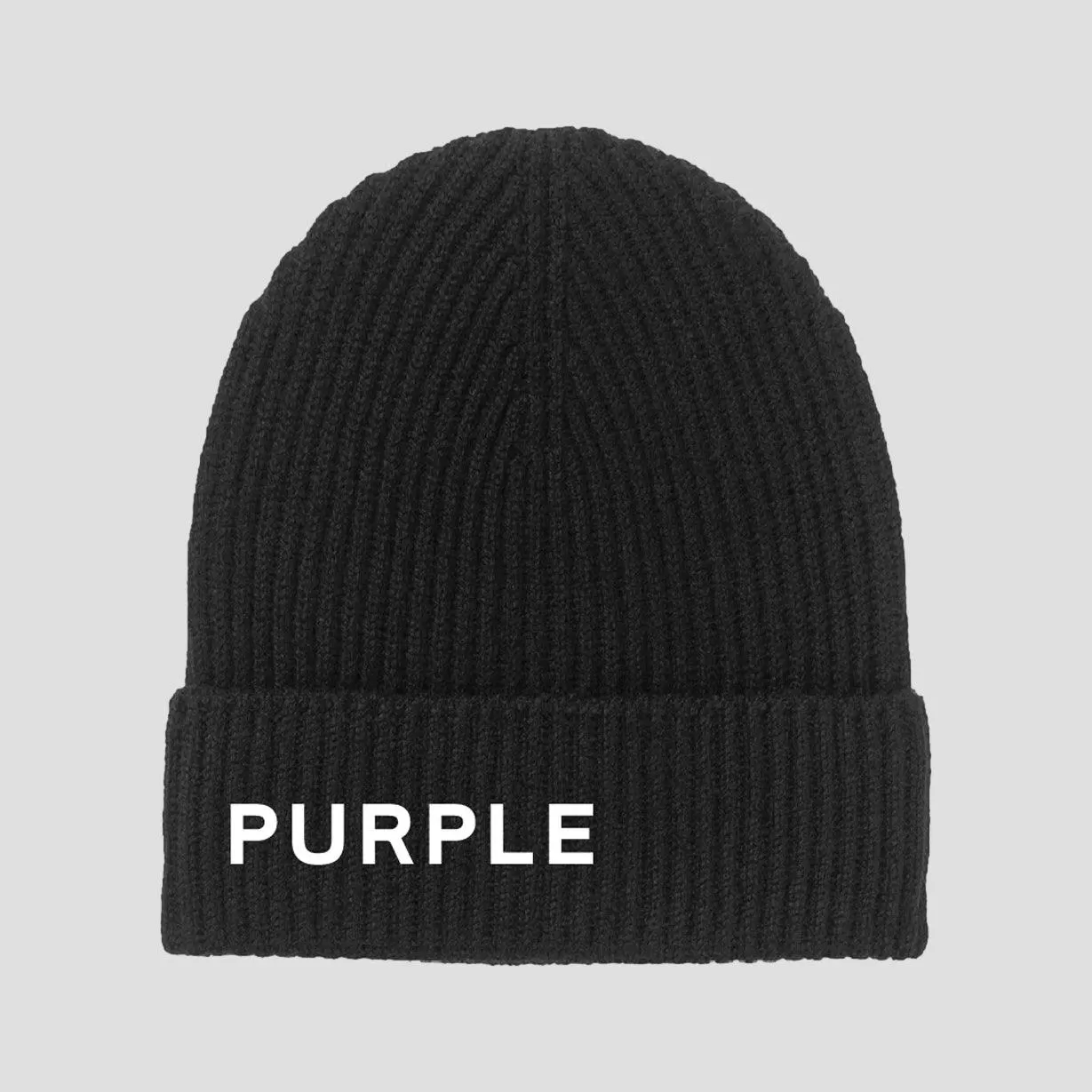 PURPLE BRAND P921 ACRYLIC CUFFED BEANIE