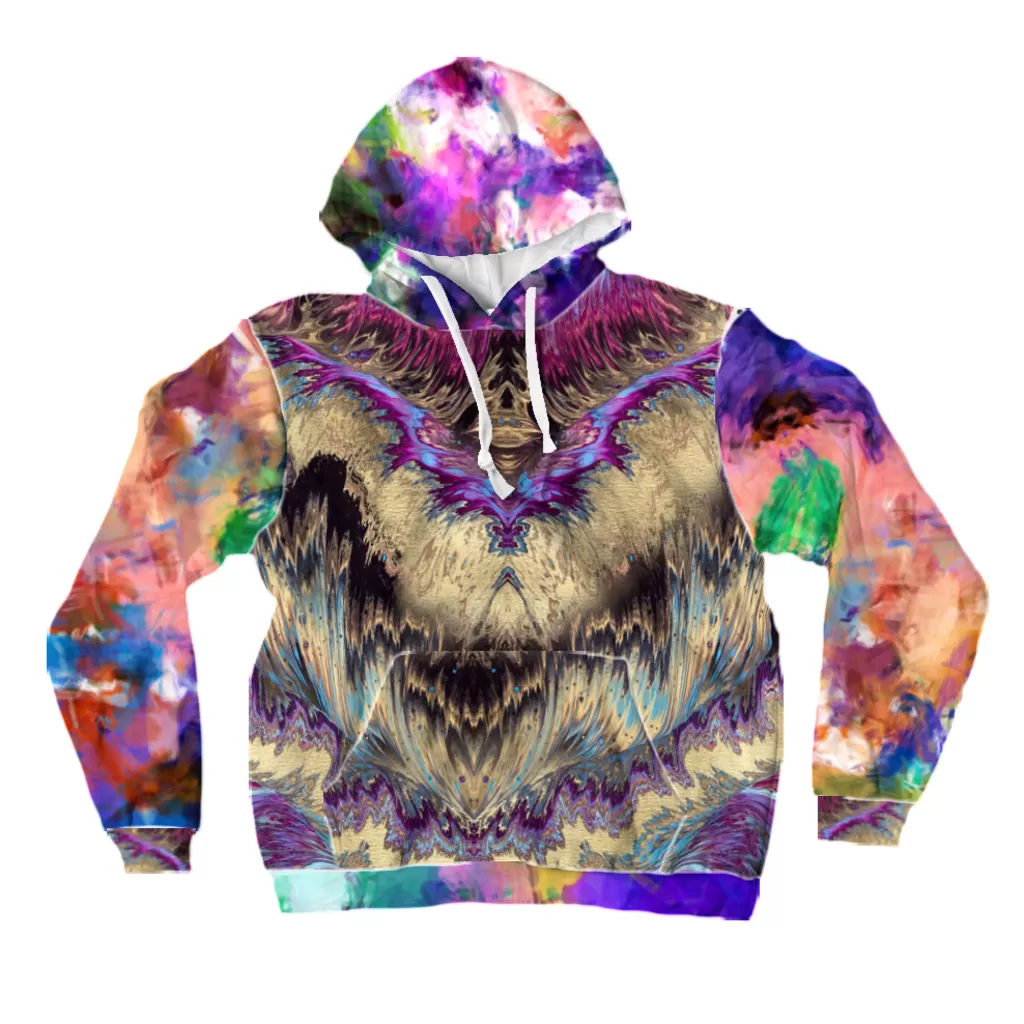 Purple Java Unisex Pullover Hoody