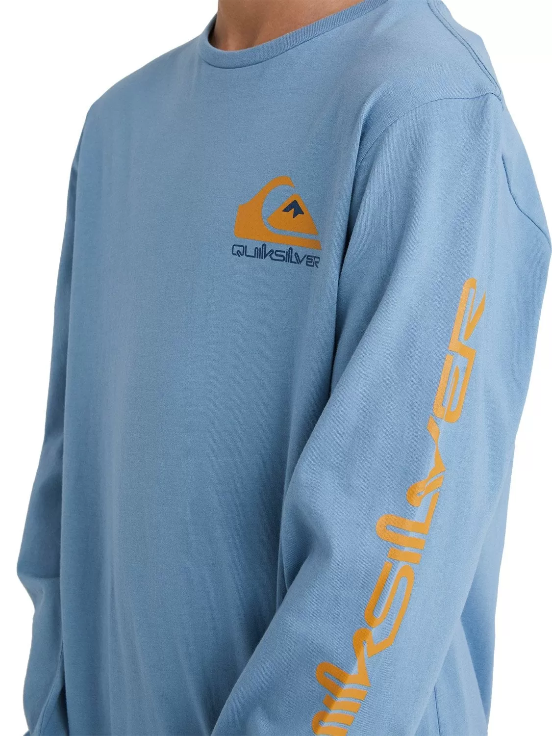 Quiksilver Boys Omni Logo Long Sleeve T-Shirt