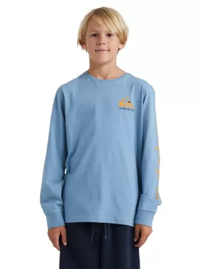 Quiksilver Boys Omni Logo Long Sleeve T-Shirt