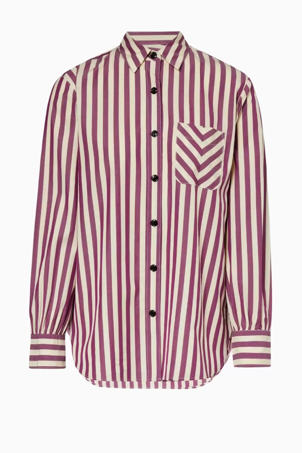 Rag & Bone Maxine Shirt - Purple Stripe