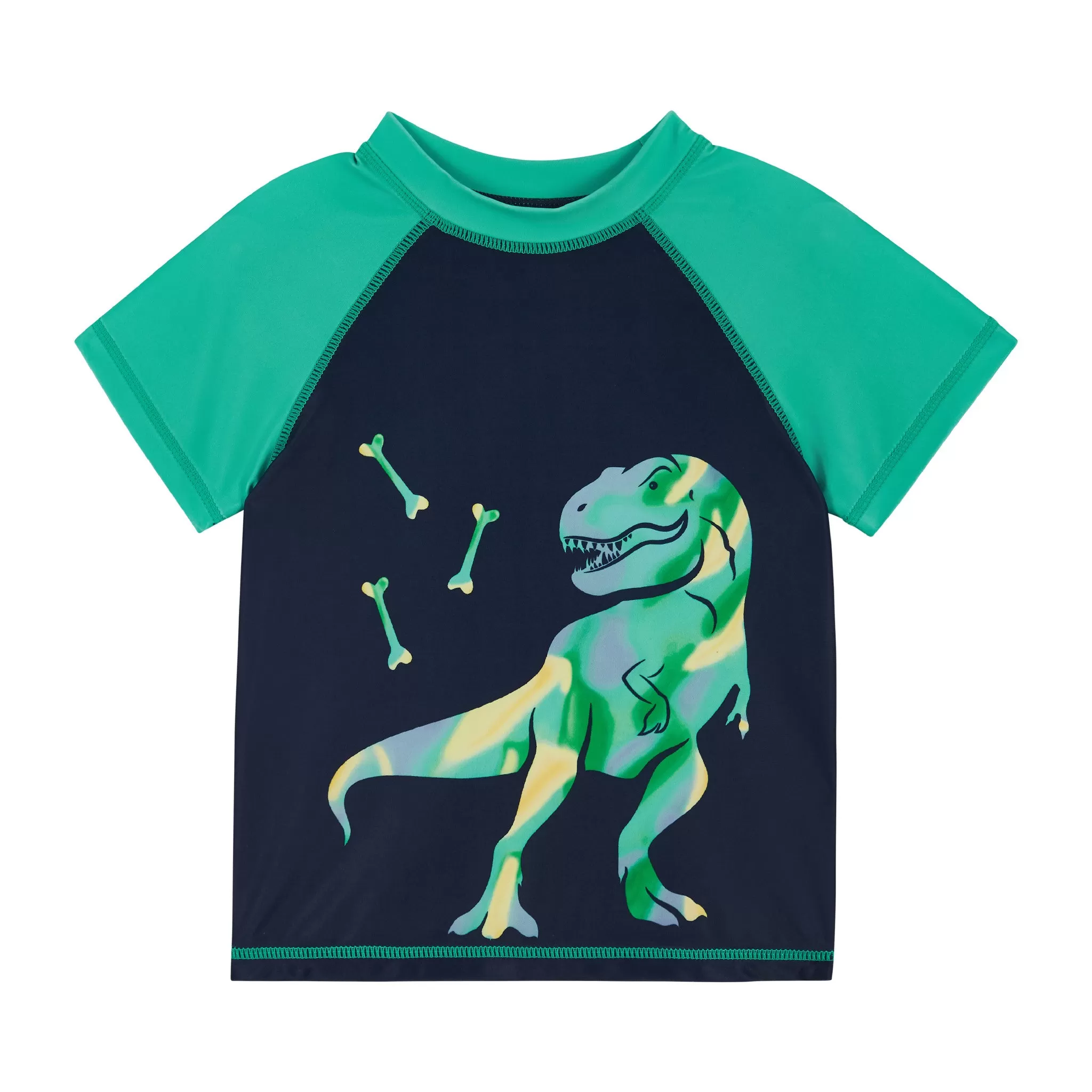 Raglan Rashguard and Boardshort | Dinosaur Graphic