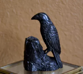 Raven Carving, Fossil Coal