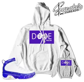 Retro 9 Concord Hands Hoody