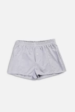 Rework Oxford Mini Boxer Shorts - XS, S, M, L, XL