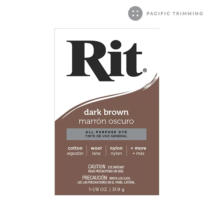 Rit All Purpose Dye Powder Dark Brown