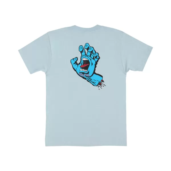 Santa Cruz Screaming Hand T-Shirt - Good Grey