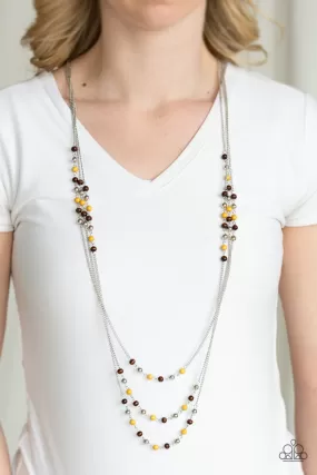 Seasonal Sensation Yellow Necklace Set