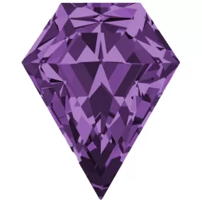 Shield FAB Lab-Grown Purple Sapphire Gems