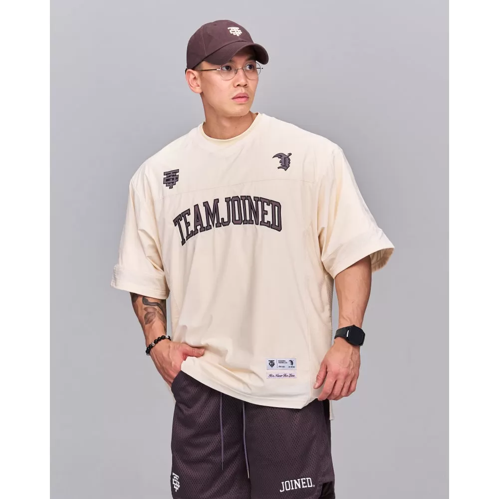 TEAMJOINED TJTC 7TH 07 OVERSIZED JERSEY-WHITE