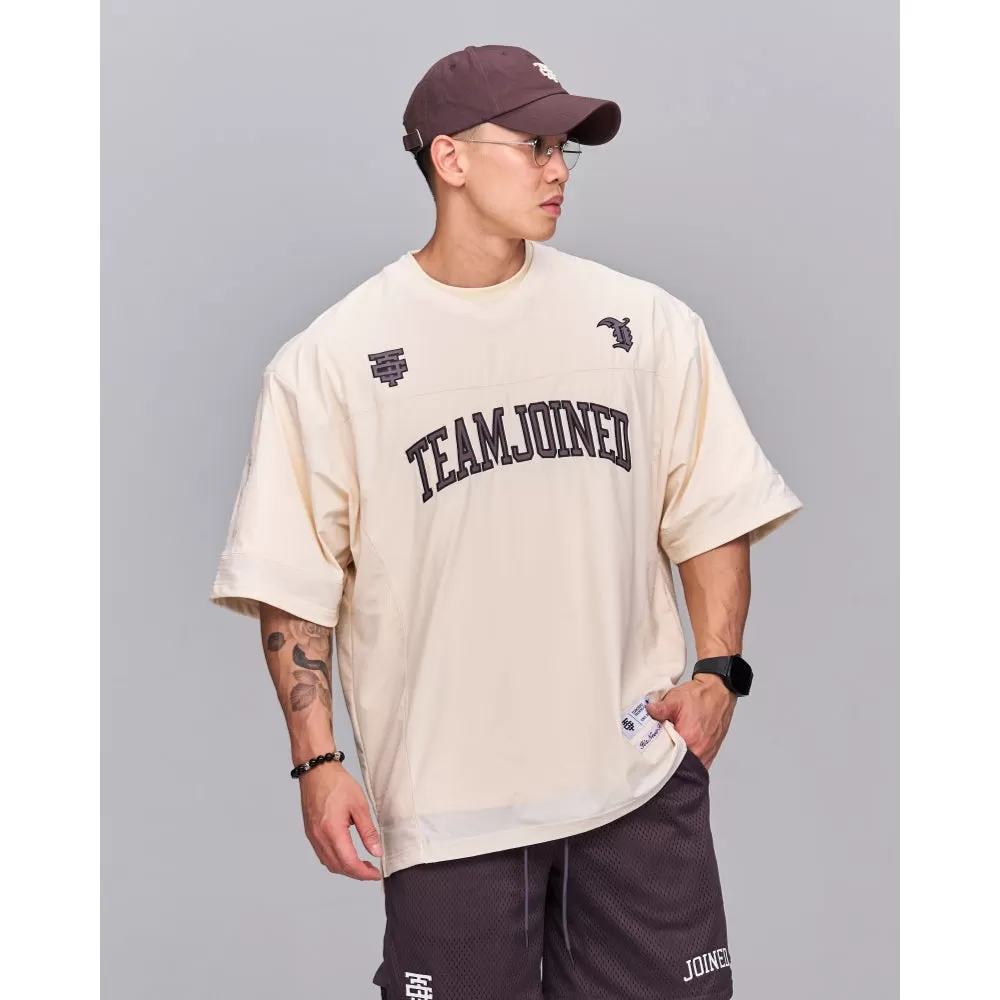 TEAMJOINED TJTC 7TH 07 OVERSIZED JERSEY-WHITE