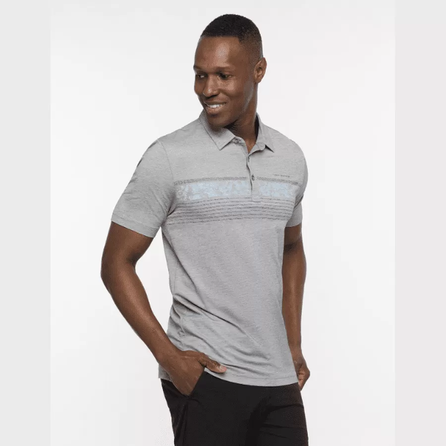 Travis Mathew Underwater Museum Polo - Grey