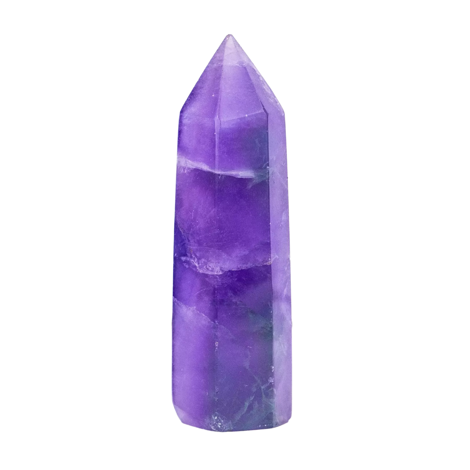 Violet Purple Fluorite Point