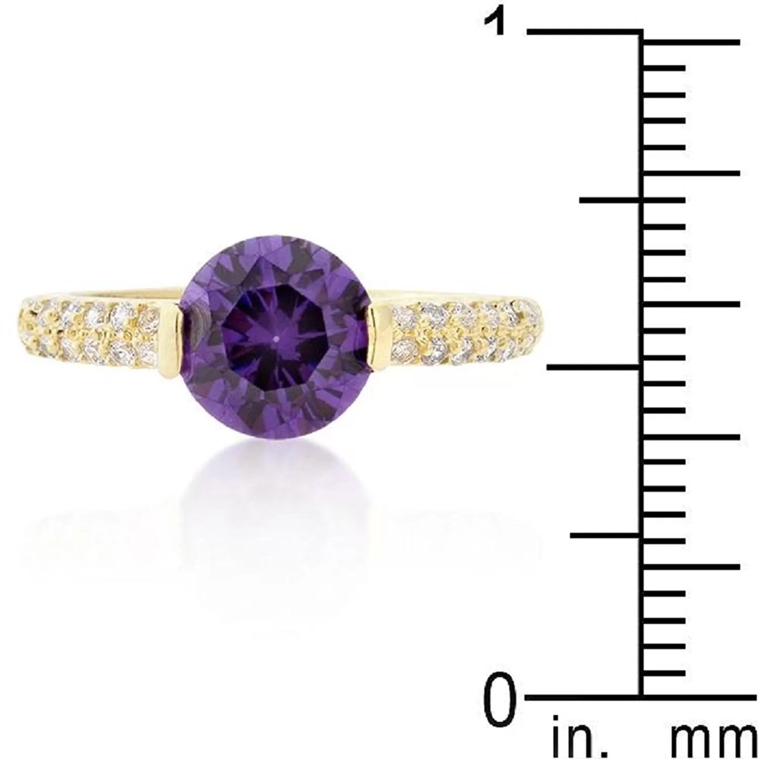 WildKlass Purple Engagement Ring