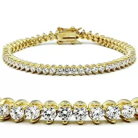 WildKlass Western Bracelet Gold Women AAA Grade CZ Clear