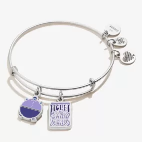 Willy Wonka 'Violet' Duo Charm Bangle